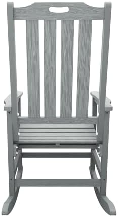 THOEOE Outdoor Rocking Chairs Set of 4, Oversized Patio Rocking Chair