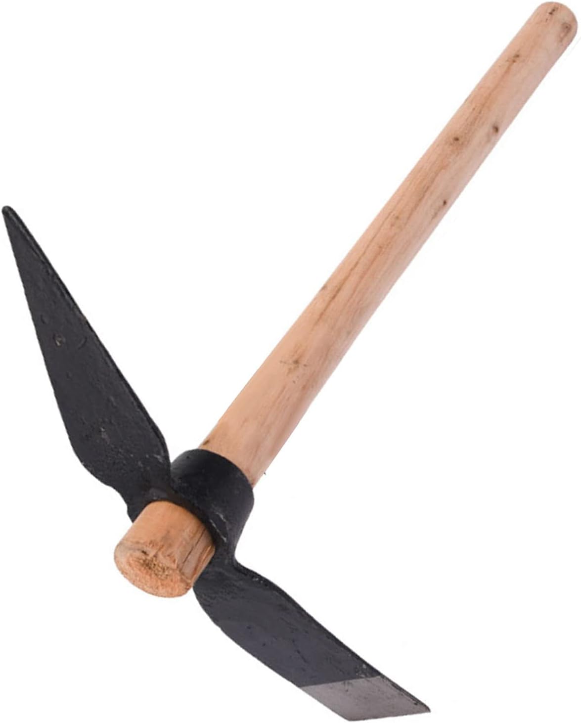 Garden Hoe Pick, 15.7 Inch Weeding Mattock Hoe Garden Pick Axe Multipurpose Gardening Hand Tool for Gardening Cultivator Weeding Seeding Turning Soil 