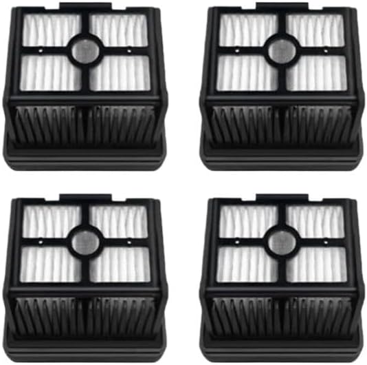 Scrubber Wiper Filter Soft Brush Wet and Dry Vacuum Cleaner Spare Part,Compatible for Dreame, M13 / H13 Accessories(FILTER-4PCS)