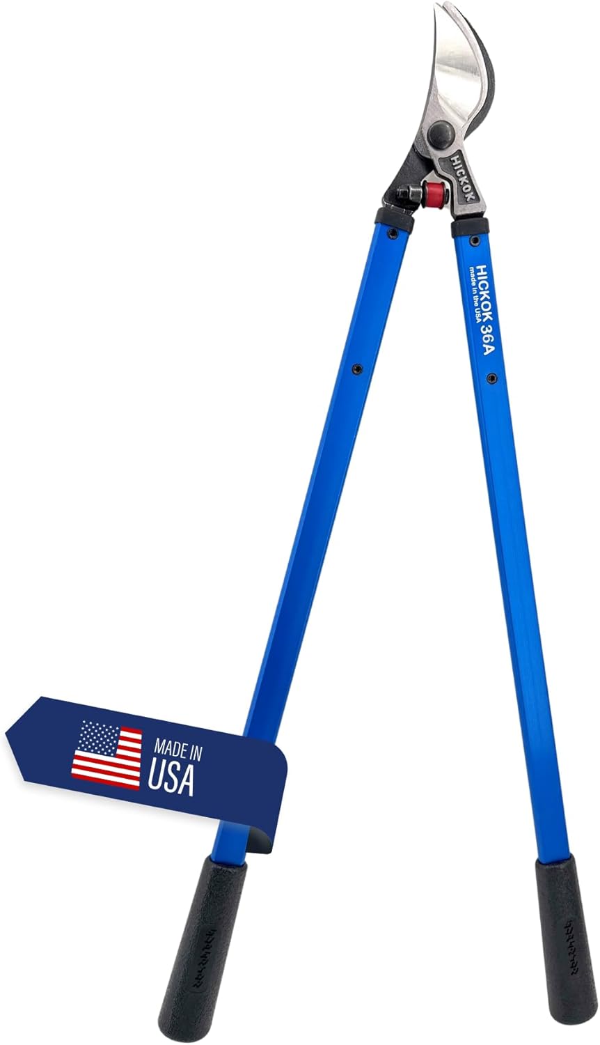 Heavy Duty Loppers for Tree Trimming – 36" Branch Cutter & Pruning Shears with Long Handle | Lightweight Aluminum Tree Trimmer | Professional-Grade Pruner Made in USA