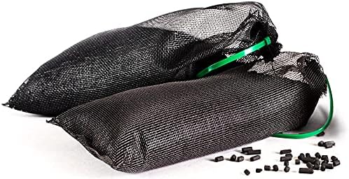 OdorHog Metal Cap Slip On Vent Stack Pipe Filter 1.5" Black ABS, Removes Outdoor and Sewer Odor Problems (1.5-inch)