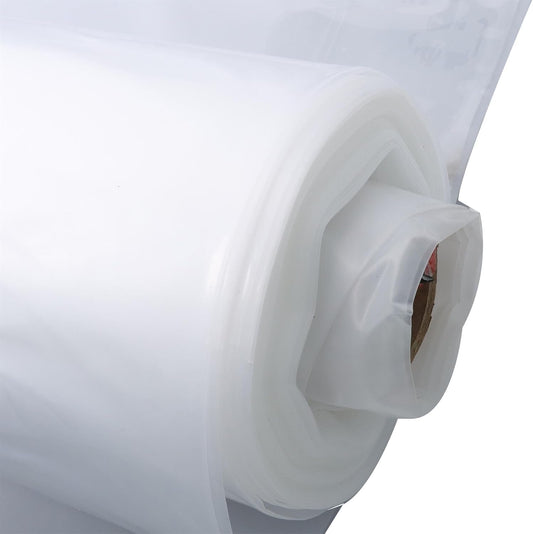 24 x 100FT Greenhouse Plastic Sheeting, 6 Mil Heavy Duty Clear Polyethylene Film, Covering for Gardening, Farming