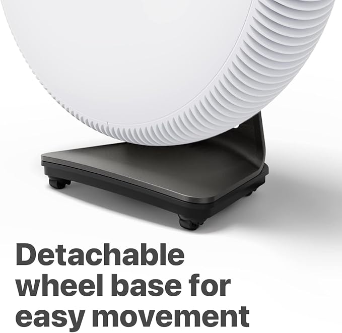 IQAir Atem X - 2-Pack - Smart Air Purifier for Large Rooms up to 3300 sq. ft., WiFi App Control, HyperHEPA Filters Viruses, Bacteria, Allergies, Asthma, Mold, Pets, Dust, Odor; Made in Germany