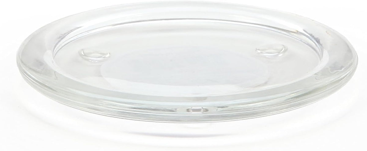 Hosley's Set of 24 Clear Glass Pillar Plates - 4 Inch Diameter. Ideal Gift for Weddings, Parties, Spa, Pillar Candle, Votive Candle Garden. Or as a Pedestal W1