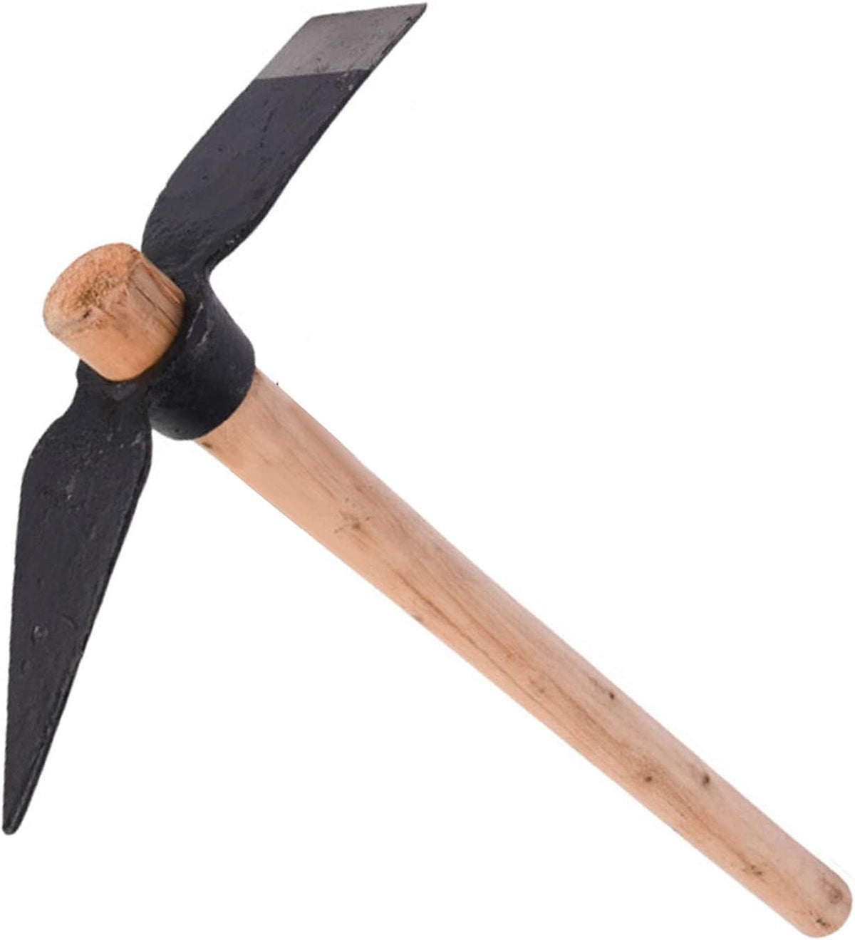 Garden Hoe Pick, 15.7 Inch Weeding Mattock Hoe Garden Pick Axe Multipurpose Gardening Hand Tool for Gardening Cultivator Weeding Seeding Turning Soil 