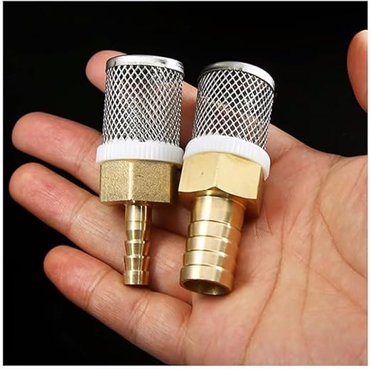Pro-Grade Sprayer Filter Kit - 6/10/13/19mm Brass & SS Mesh for Car Detailing & Greenhouse Irrigation(16mm)