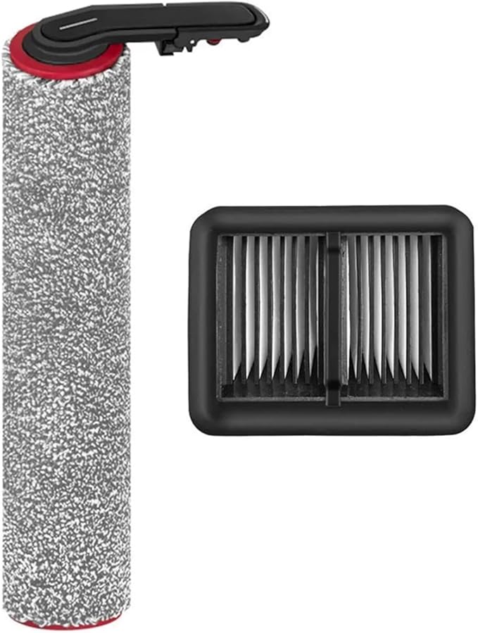 Main Roller Brushes Filter,Compatible For Dreame, H40 Ultra/H40 Pro Wet Dry Vacuum Cleaner Floor Scrubber Parts(D)