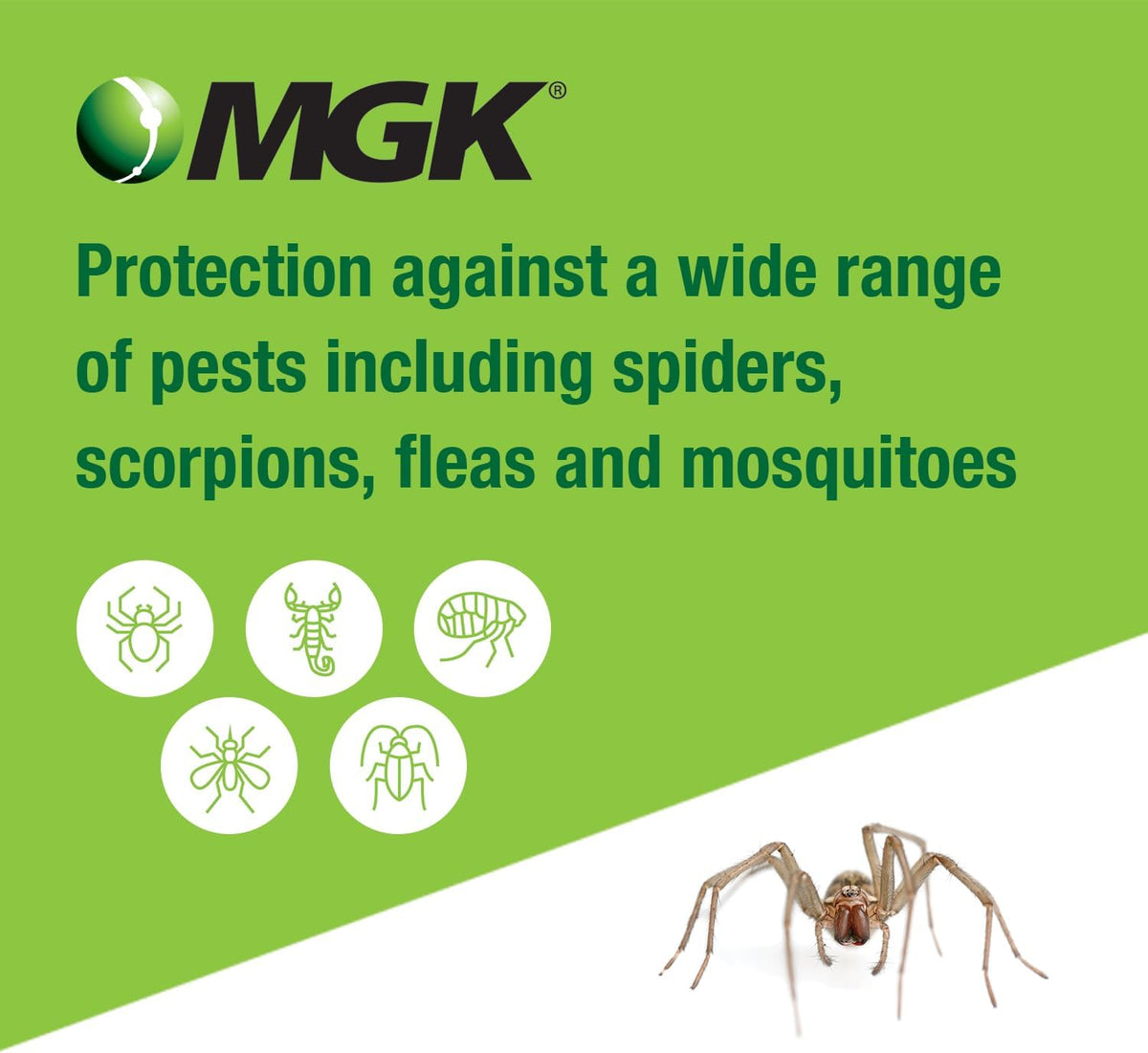 MGK Onslaught® FastCap Spider and Scorpion Insecticide | Indoor/Outdoor Concentrate | Commercial Grade | Labeled for Many Pests | Pint