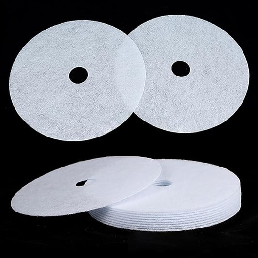 GSHLLO 10 Pcs Universal Cloth Dryer Exhaust Filter Portable Dryer Replacement Lint Filter Air Intake Paper Filters for Chef Dryer 232 x 33 mm