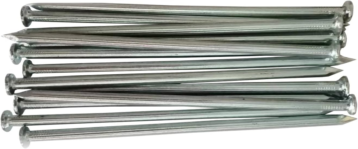 140 Pcs Metal Edging Stakes,6 Inch Galvanized Landscape Edging Spikes,Garden Edging Nails for Paver Edging,Turf,Weed Barriers,Tent and More