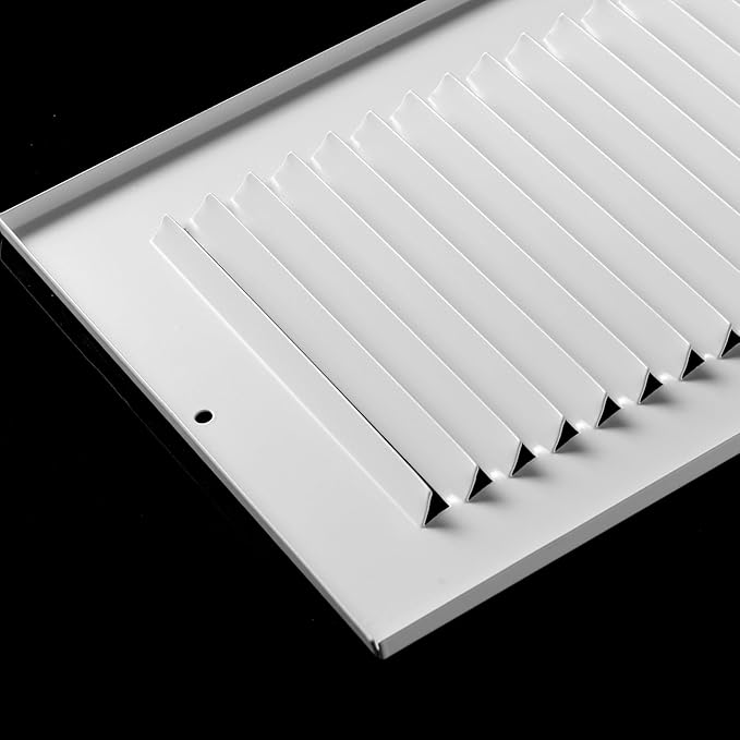 32x12 Return Air Grille(Duct Opening Size),Air Return Vent Cover,Flat Vent Cover,Rejillas De Aire Acondicionado Para Casa,Return Air Grilles,Outer Dimensions:33.75"Wx13.75"H(32"W x 12"H, Duct Opening)