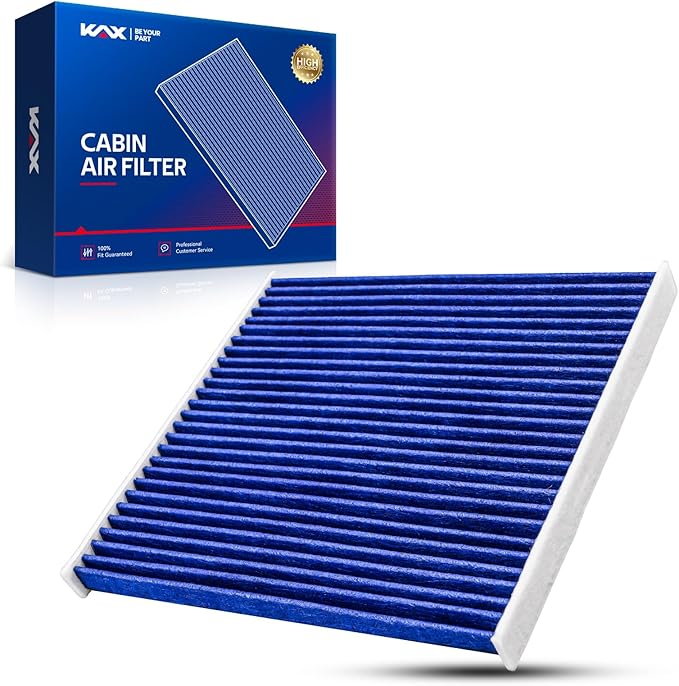KAX Premiun Cabin Air Filter CF12000 Replacement for Jeep Cherokee 2014-2018, Chrysler 200 (2015-2017), Strong Adsorption w/Upgraded Activated Carbon,Replace 68223044AA