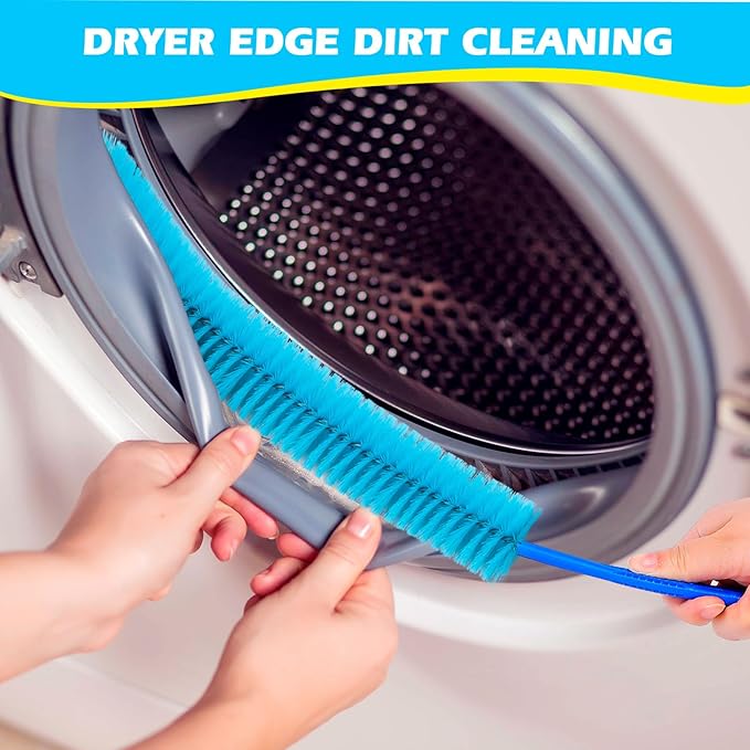 3Pack Dryer Vent Cleaner Kit, Home Improvement Essential Cleaning Tools, Up to 30 Inch Long Brush Cleaning Set,pet Hair Remover for Laundry,Drain Snake