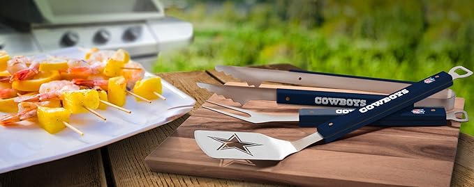 YouTheFan NFL Spirit Series 3-Piece BBQ Set
