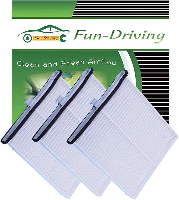 Cabin Air Filter for Mazda 3,6,CX-5,Replacement for CF11811,KD45-61-J6X (White,3 Pack)