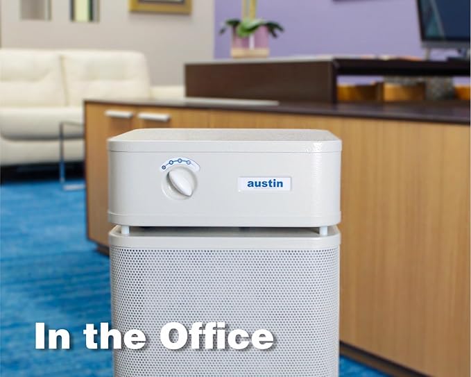 Austin Air Healthmate Plus - Powerful Air Purifier with HEPA Medical-Grade Filtration System, Eliminate Harmful Airborne Contaminants, (Sandstone)