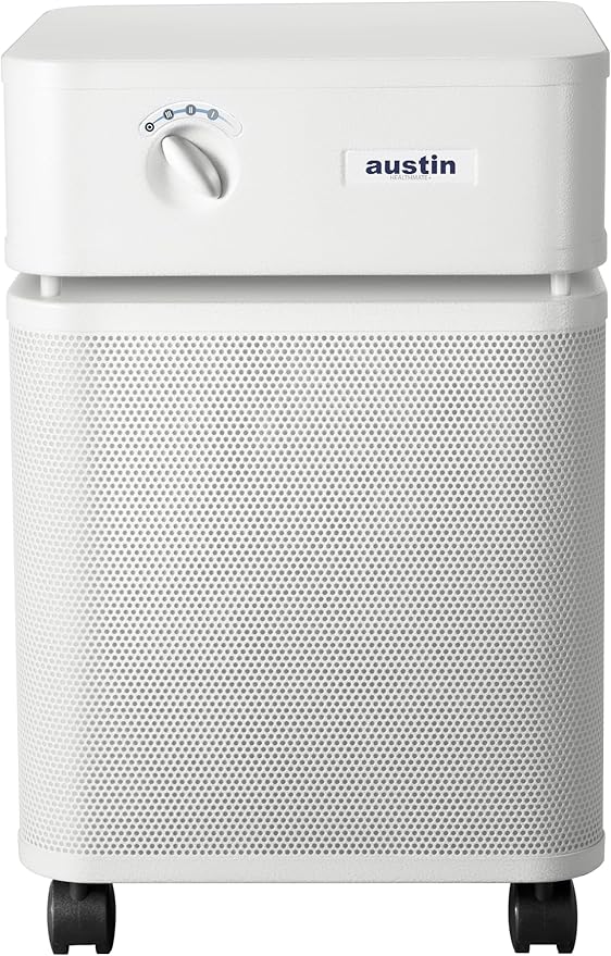 Austin Air HealthMate Plus Air Purifier - Advanced 4- Stage Filtration Air Purifiers For Home with Activated Carbon & Zeolite - Ideal as Air Purifiers for Bedroom or any Large room, Model B450