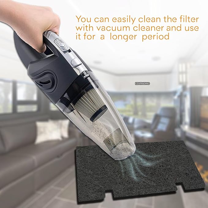 RV Premium Charcoal Activated Carbon Fiber Air Conditioner Filter - Air Duct AC Carbon Filter Replacement for RV AC Vent (2 Pack, 14" x 7.5")