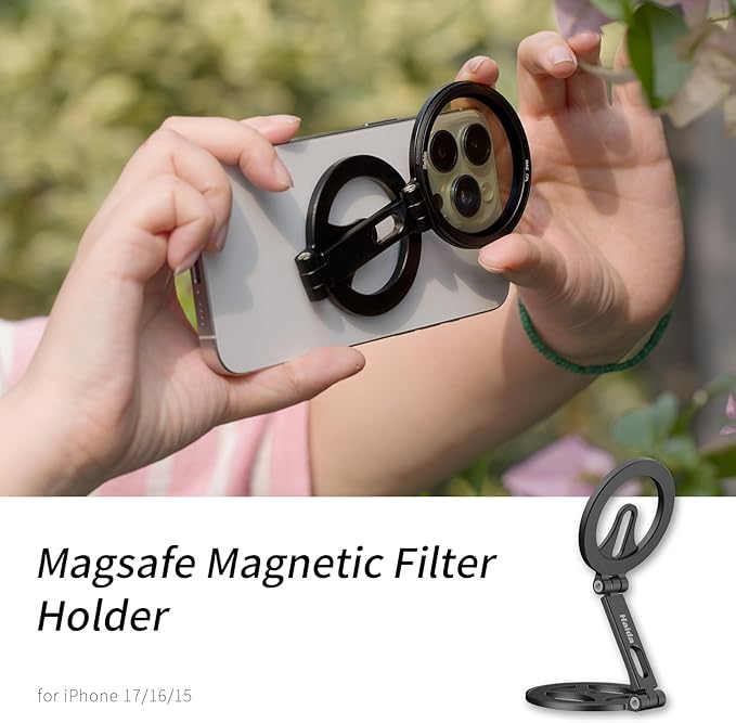 Haida Magnetic Filter Kit for iPhone (CPL, Mist Black 1/4, Filter Holder, Filter Case)
