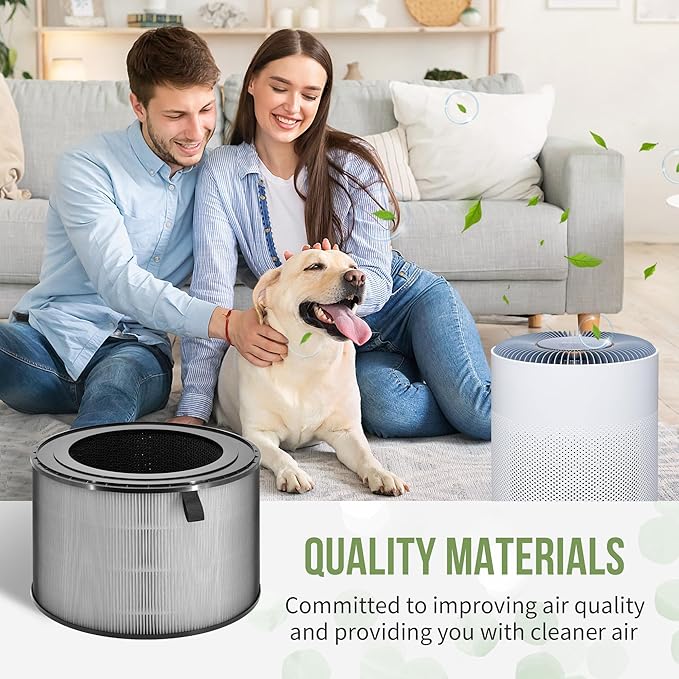 AS601HBB0 Filter Compatible with LG PuriCare 360 Air Purifier Filter Model AS601HBB0, H13 HEPA & Activated Carbon Filter, 1 Pack of Puricare 360 Replacement Filter
