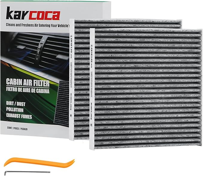 CF11182 Cabin Air Filter With Activated Carbon Compatible with Honda Civic 2016-2022,CR-V 2017-2022,CR-Z 2011-2016,FIT 2009-2020,HR-V 2016-2022,Insight 2010-2022,Odyssey2018-2022,Clarity;Acura MDX,RDX