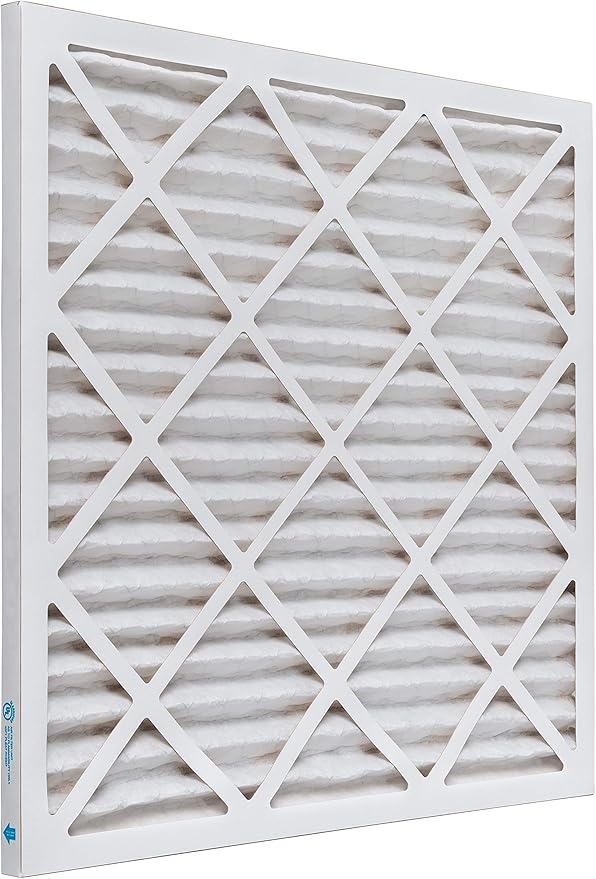 Aerostar 21 1/4x21 1/4x1 MERV 11, Pleated Air Filter, 21 1/4 x 21 1/4 x 1, Box of 6, Made in the USA