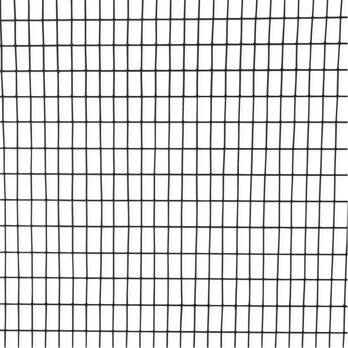 Fencer Wire 16 Gauge Black Vinyl Coated Welded Wire Mesh Size 0.5 inch by 1 inch (2 ft. x 100 ft.)