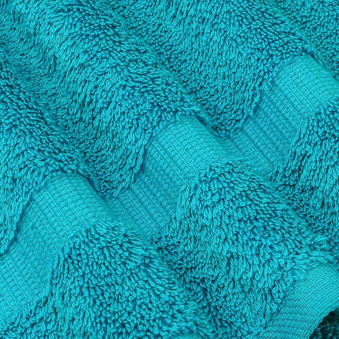 Chakir Turkish Linens, 100% Cotton Premium Quality Turkish Bath Sheets (35''x70'' Large Bath Sheet Towels - Aqua)