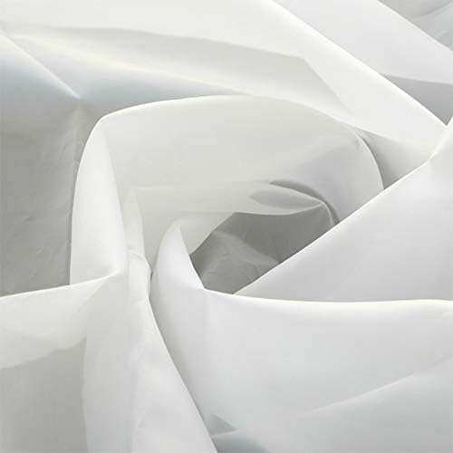 Silk Screen Printing Mesh, 100/110/120/140/160/180/200/250/300Mesh, White Yellow for Screen Printing Machine Equipment Accessories, Filter Painting, Polyester Fabric (180M/72T White)