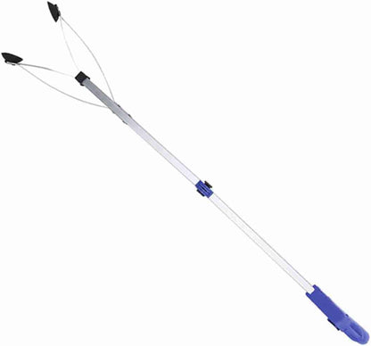 Garbage Picker Litter Picker Trash Grabber for Garden Leaves Waste Pick Up Tool(Blue Handle)