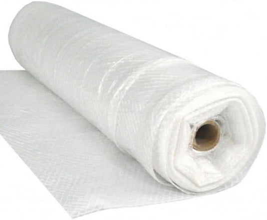 Farm Plastic Supply - String Reinforced 4 Year UV Resistant 10 mil Clear Greenhouse Plastic Sheeting - 4 Year UV Resistant Polyethylene Greenhouse Film, Hoop House Green House Cover (32' x 100')