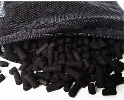 Bulk Pack Economy Charcoal Carbon Filter Media Pellets for Aquarium Fish Tank Koi Reef Filter (5 lbs)