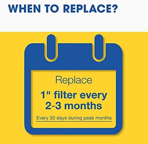 Aerostar 12x12x1 MERV 11 - 4 Count - Pleated Furnace & Air Conditioner Filters - Removes Dust Mites, Cold & Flu Germs, Lint, Mold, Pet Dander, Allergy-Causing Pollen, Smog & Smoke