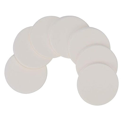 Labasics Qualitative Filter Paper Circles, 55 mm Diameter Cellulose Filter Paper with 15-20 Micron Particle Retention Medium Filtration Speed, Pack of 100