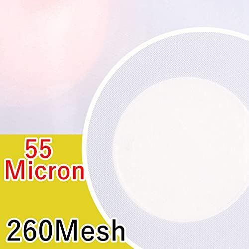Fine Filter Mesh Nylon Fabric, Recycling Screens for Kitchen Filtration Food Wine 80-500 Mesh(350mesh 43micron,1x10 meter)