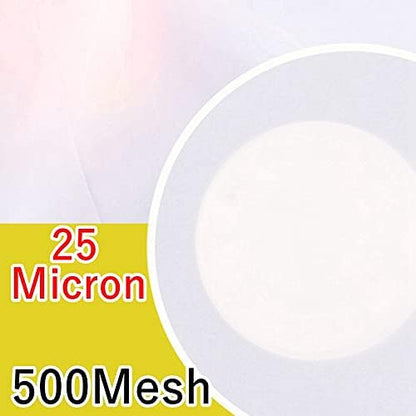 Fine Filter Mesh Nylon Fabric, Recycling Screens for Kitchen Filtration Food Wine 80-500 Mesh(500mesh 25micron,1x10 meter)