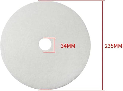 GSHLLO 10 Pcs Universal Cloth Dryer Exhaust Filter Portable Dryer Replacement Lint Filter Air Intake Paper Filters for Chef Dryer 232 x 33 mm