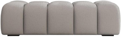 Modern Fabric Bed end Bench Long Bedroom Dressing Room Sofa Entryway(XXL)