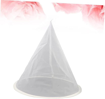 Practical Mesh Honey Strainer Gauze Filter Net Honey Sieve Strainer Reusable Home Kitchen Tools