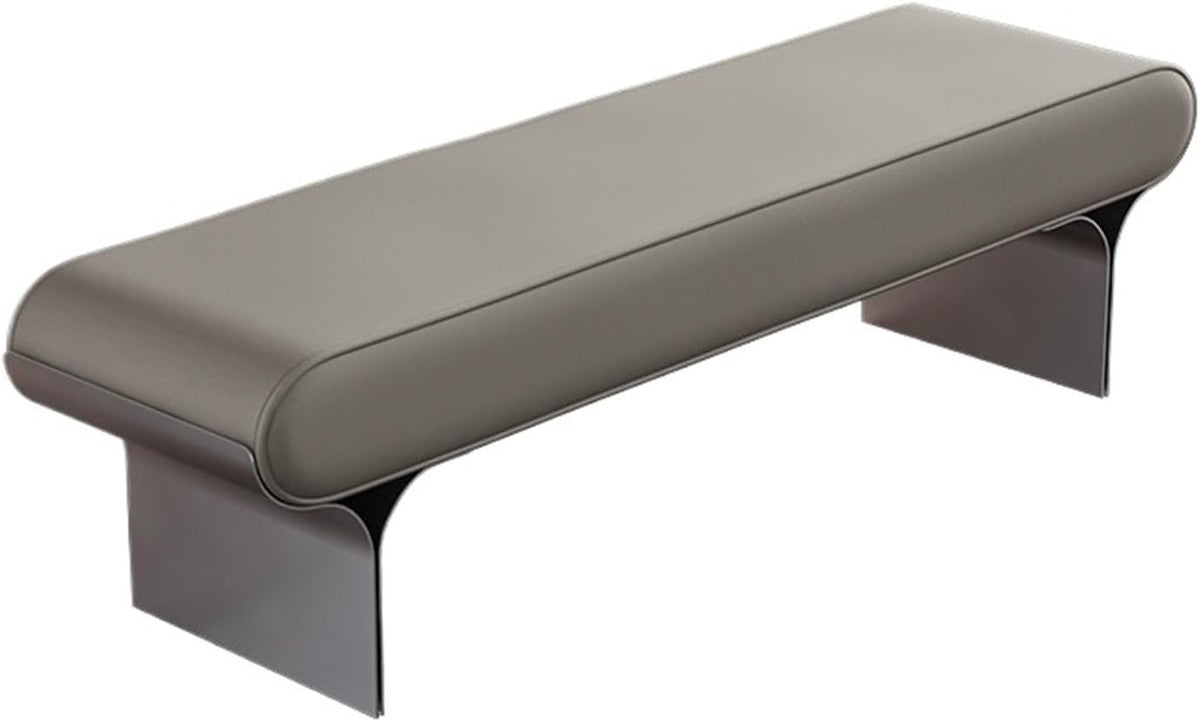 Modern Wooden Bench at The Foot of The Bed Long Beside The Suitable for Bedroom and Walk-in Closet Entryway(Small)