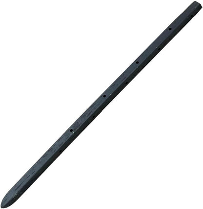 Sandbaggy 18" Square Steel Concrete Form Stakes with Nail Holes - 5/8" Wide - Rust Resistant - Removable/Reusable - Construction Grade Rebar Pins (Square Nail Stakes, 650, Count)