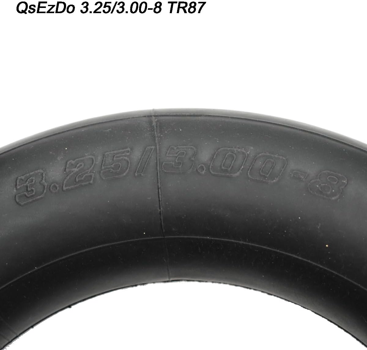 3.25/3.00-8 Inner Tube, with TR87 Bent Valve Stem, work for Wheelbarrow Barrow Sack Truck Trolley Spare Wheel,and more. (3.25/3.00-8 TR87)