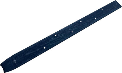 Sandbaggy Flat Steel Stakes for Concrete Forms with Nail Holes - 1.5" Wide - Painted - Removable, Reusable, V Point End - Construction Grade Stakes (60, 18 inch)
