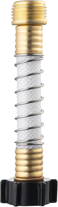 Mist 40043 Replacement for Camco RV Inline Water Filter 40043, 40013, 40041, with Flexible Hose Protector. Reduces Bad Taste, Odors, Chlorine, Lead and Sediment, 1 Pack