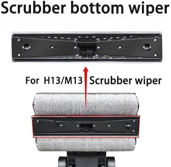 Scrubber Wiper Filter Soft Brush Wet and Dry Vacuum Cleaner Spare Part，Compatible for Dreame， M13 / H13 Accessories(Brush-4PCS)