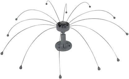 Bird Barrier Daddi Long Legs - 6 Ft | Scare Birds Away with Innovative Bird Spider Design | Bird Deterrent for Outside | Easy Installation on Roofs, Boats & HVAC Units | Durable Stainless Steel/Delrin