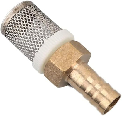 Pro-Grade Sprayer Filter Kit - 6/10/13/19mm Brass & SS Mesh for Car Detailing & Greenhouse Irrigation(14mm)