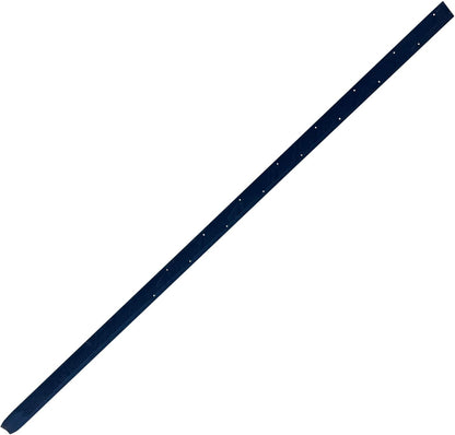 Sandbaggy Flat Steel Stakes for Concrete Forms with Nail Holes - 1.5" Wide - Painted - Removable, Reusable, V Point End - Construction Grade Stakes (5, 48 inch)