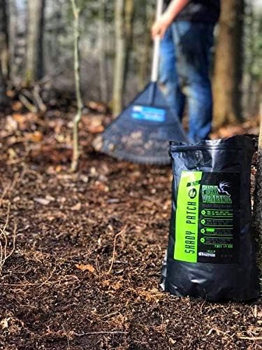 Shady Patch | All Year Deer Feeder | No Plow Food Plot Seed for Deer | Deer Food Plot Seed | White Clover Winfred Forage Brassica Rye Grass Rape Seeds | Plants 1/4 Acre | 5 lb Bag