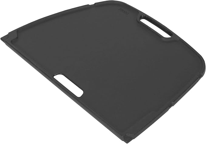 Cast Iron Reversible Griddle for Napoleon Gas Grill All TravelQ 285 Series, for Napoleon Travelq 285 Accessories Pro285x, PRO285X-BK, PRO285, PRO285-BK, TQ285X, TQ285X-1, TQ285X-BL, Non-Stick